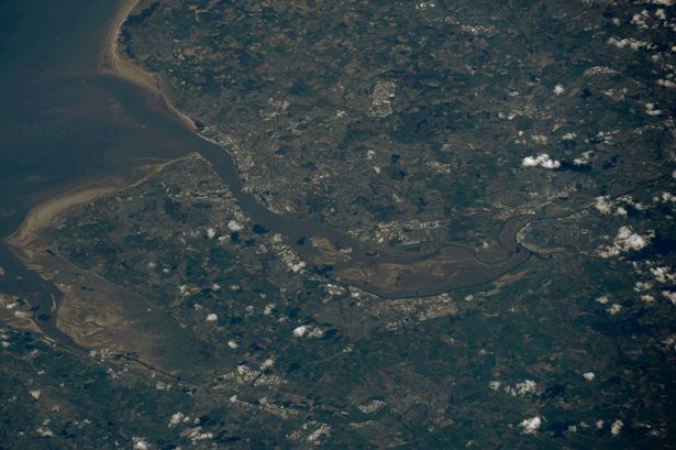 Shotwick from Space