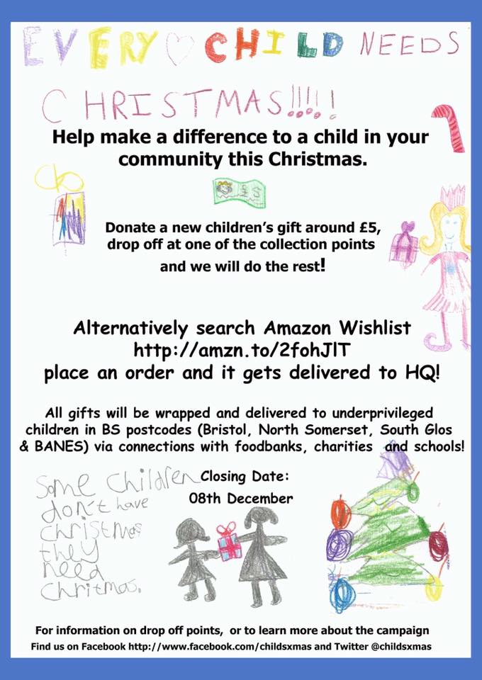 Every Child Needs Christmas Appeal is all systems go